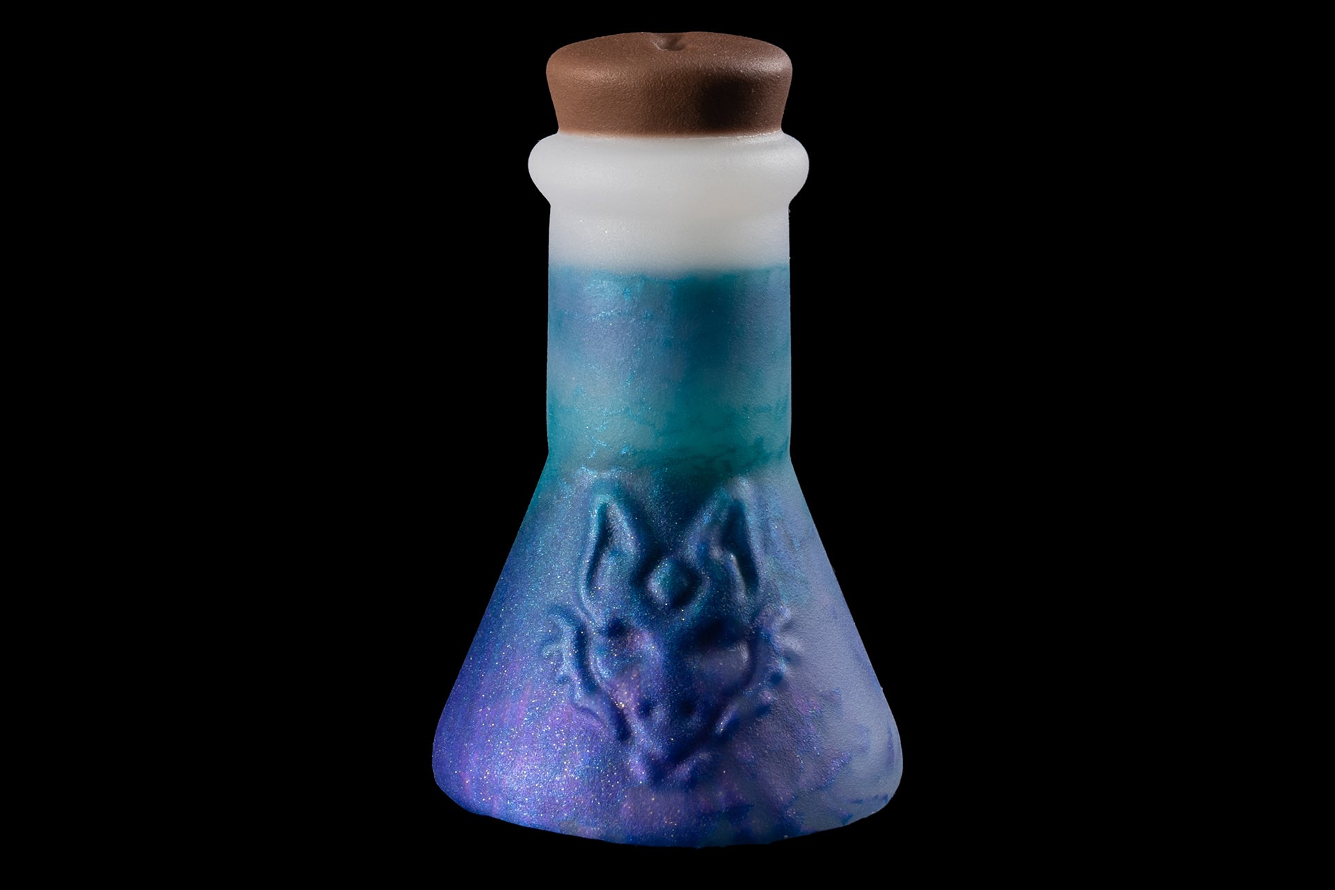 8792 SquishyBuds - Wolf Flask