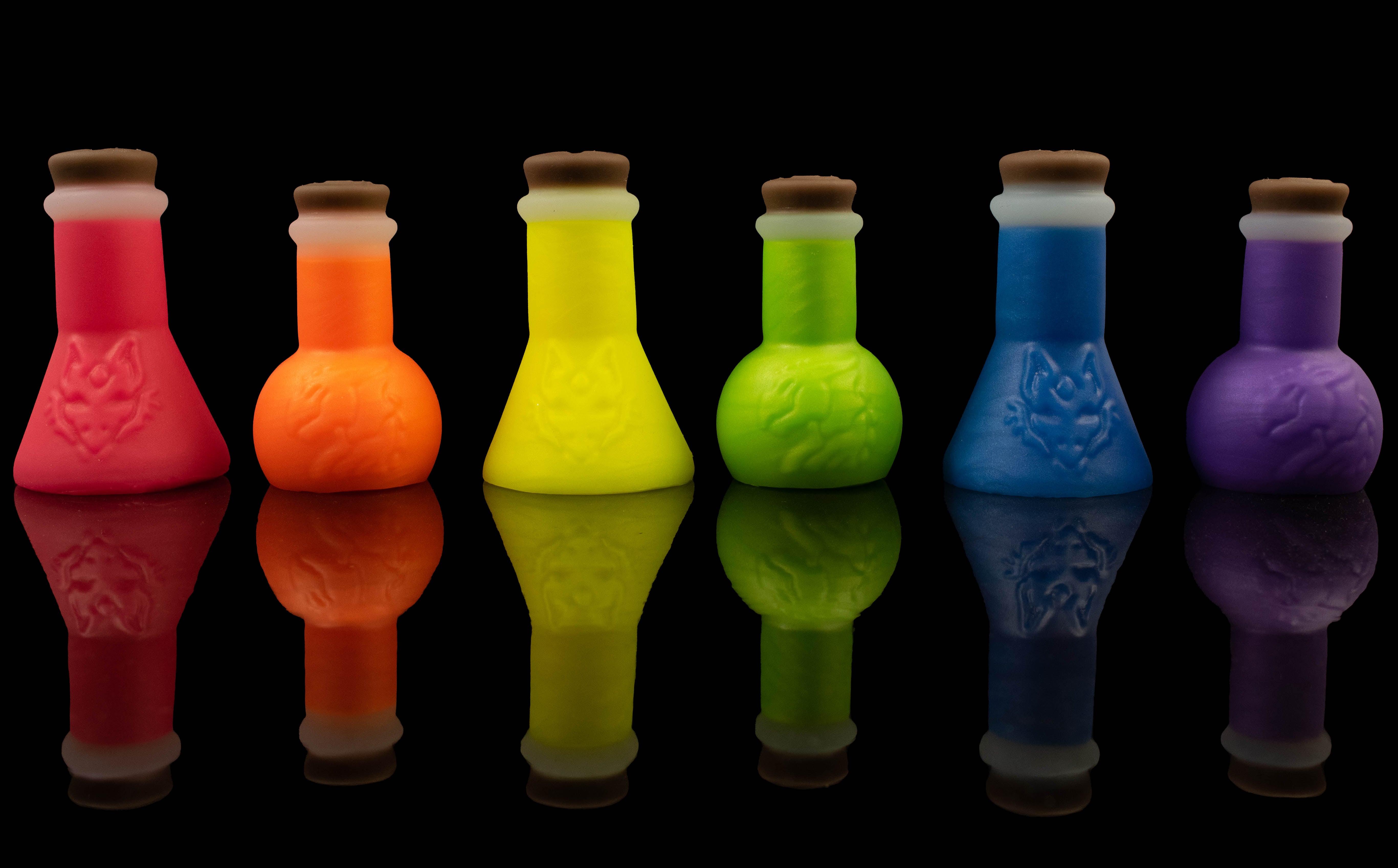 Dragon Potion and Wolf Flask