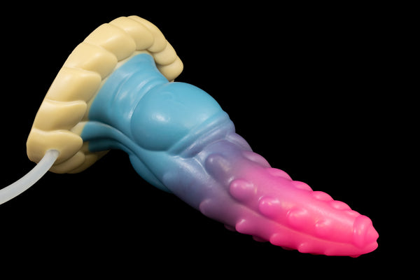 13224 Medium Kaleb in Soft Firmness with Cum Tube and Suction Cup - Fizzle