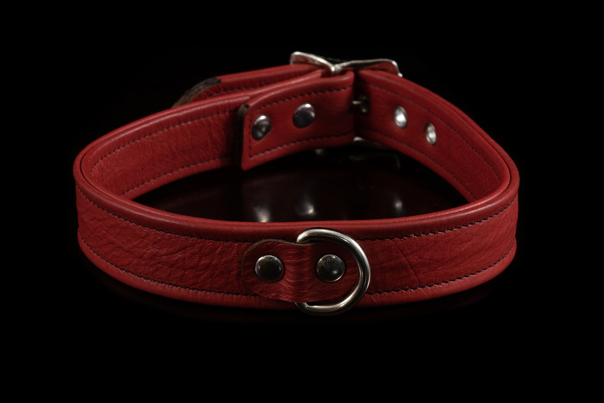 4427 Prismatic Leather Collar