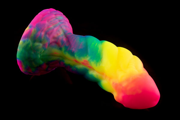 3680 Small Cortez in Medium Firmness - Rainbow Ribbon Wave