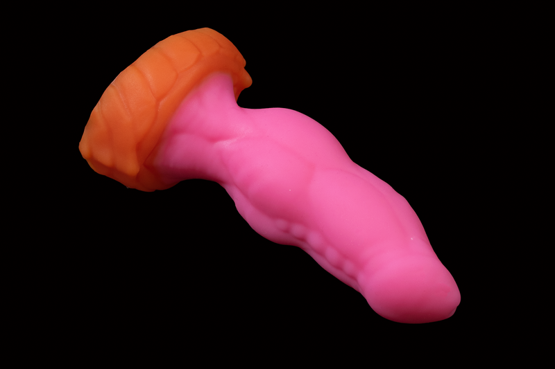 10497 Small Mocha in Soft Firmness - Fizzle with Suction Cup